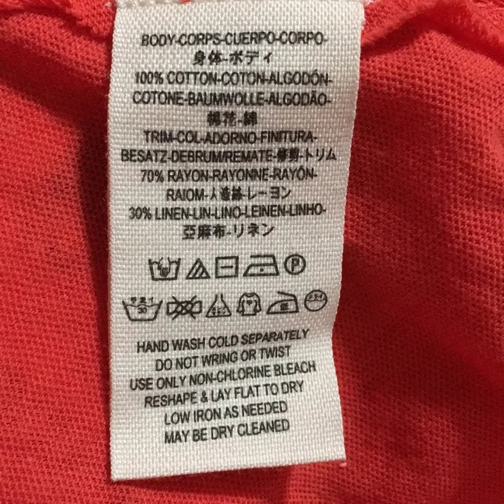 NWT Free People Peachy Tank in Coral - Picture 8 of 8